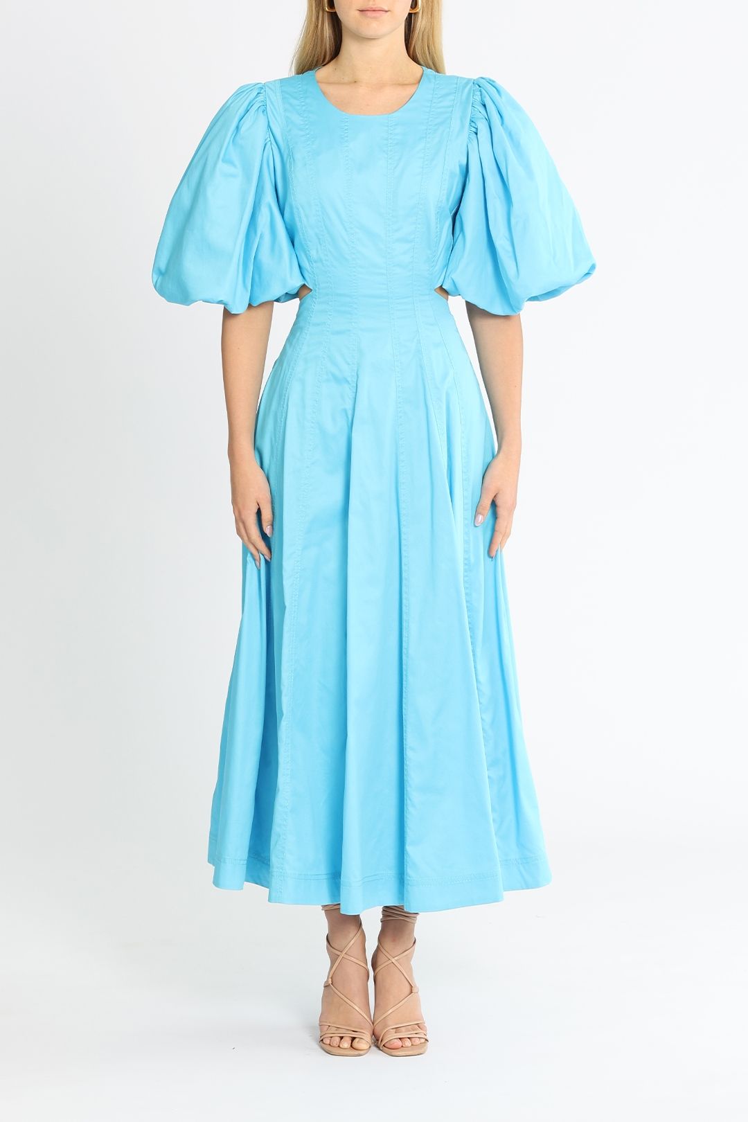 aje blue midi dress Aje main image 0