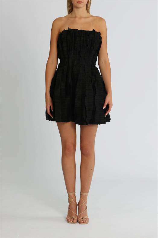 asymmetric t-shirt dress Black Jersey Asymmetric Dress 8y main image 1