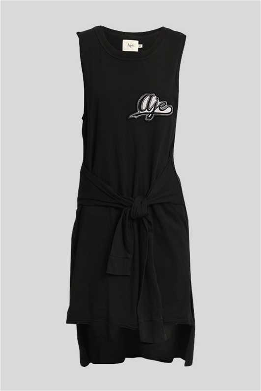 blue dress for baby girl Juniper Gown-BLACK / 4