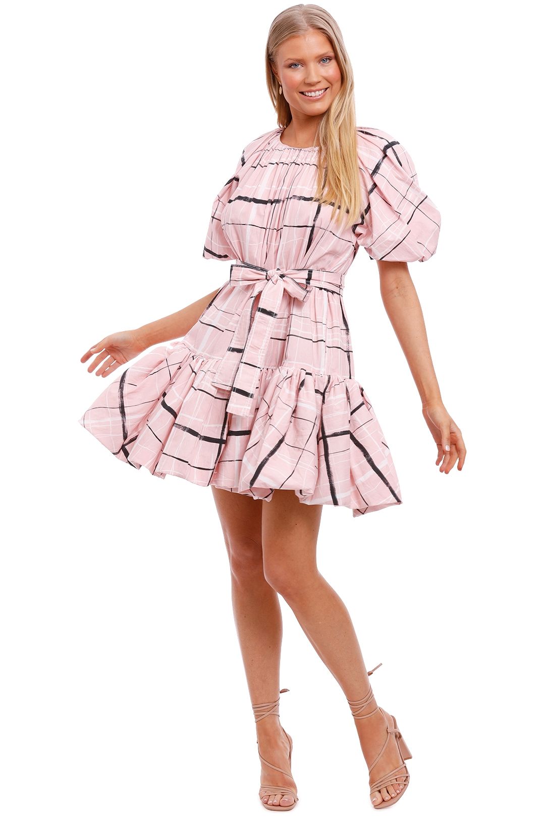 AJE Mottled Dress balloon