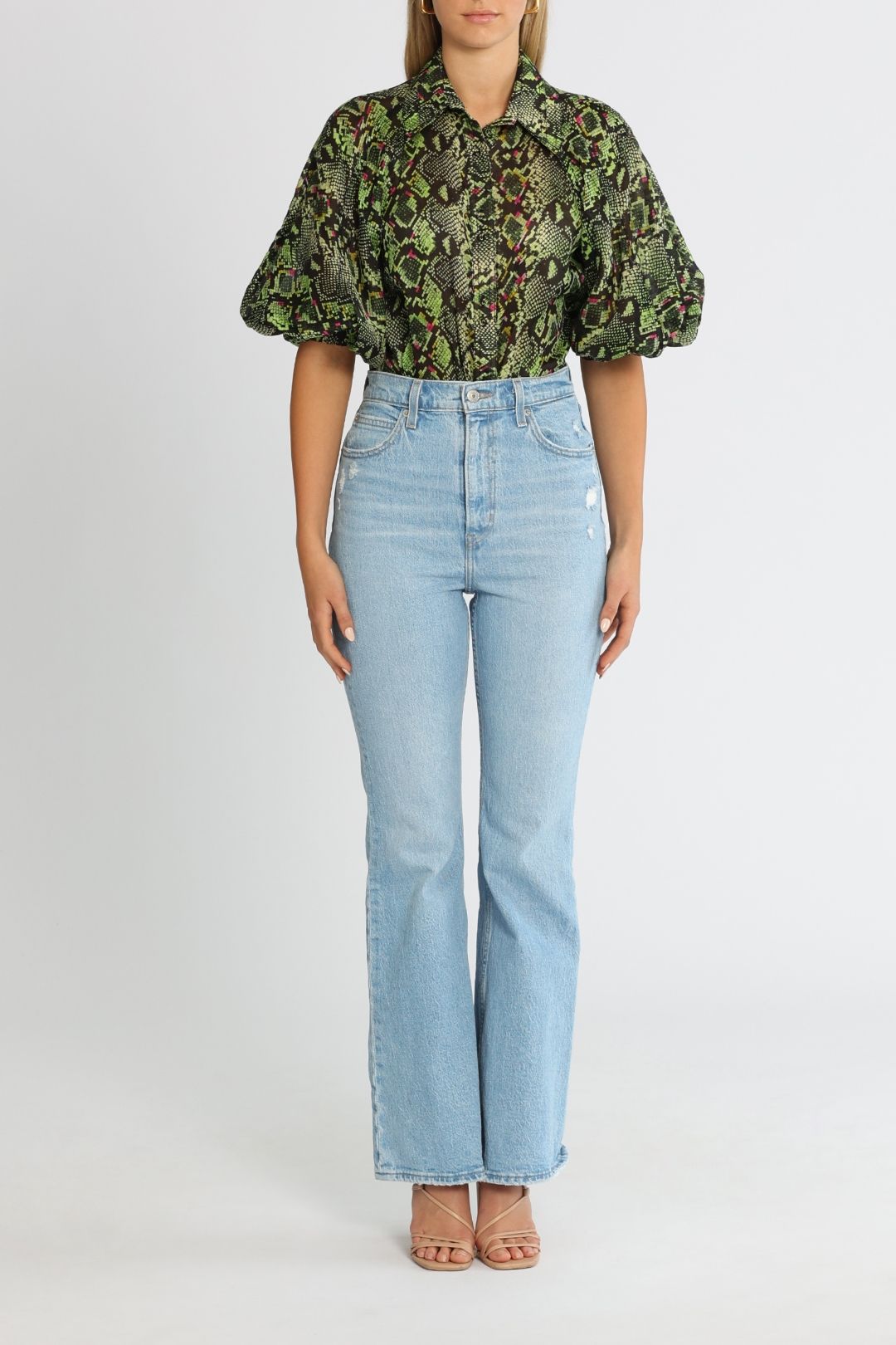 AJE Nouveau Shirt Green