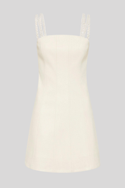 Dress Hire Party AJE Osa Braided Mini Dress White