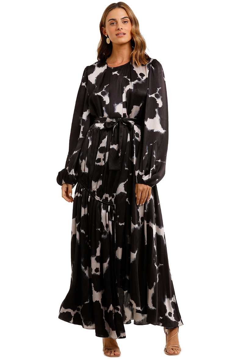 Hire Oxidised Maxi Dress | AJE | GlamCorner