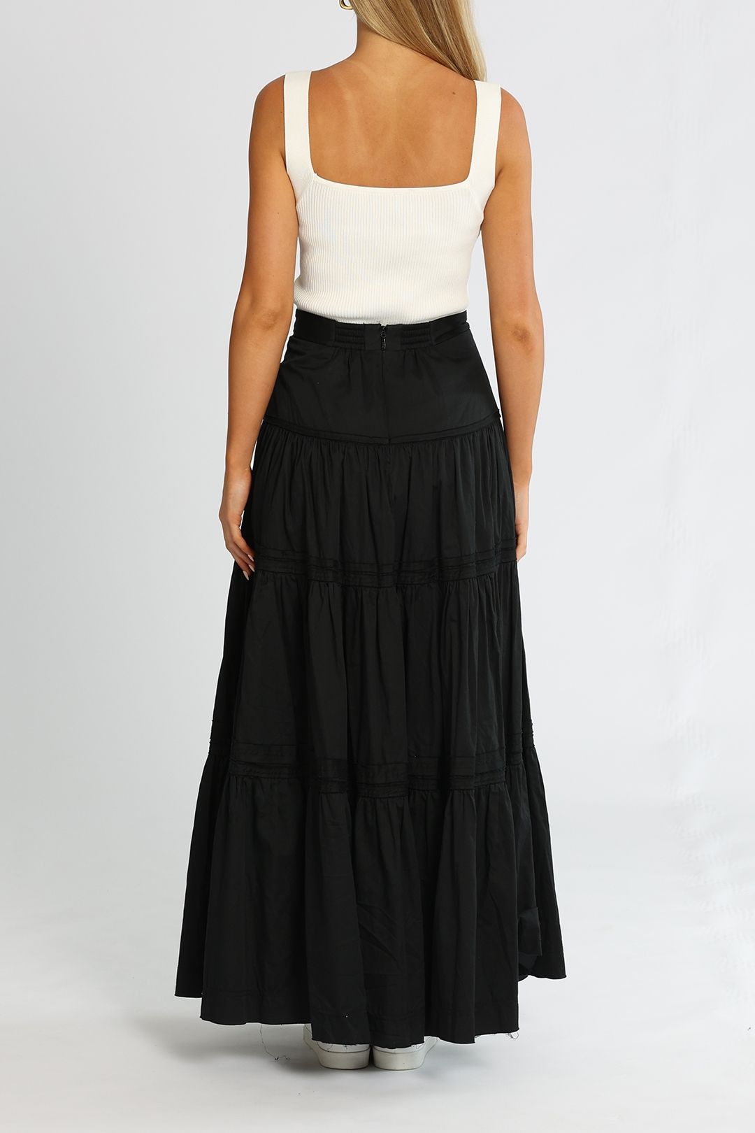 Hire Recurrence Maxi Skirt AJE GlamCorner