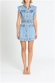 AJE Remi Mini Dress Denim