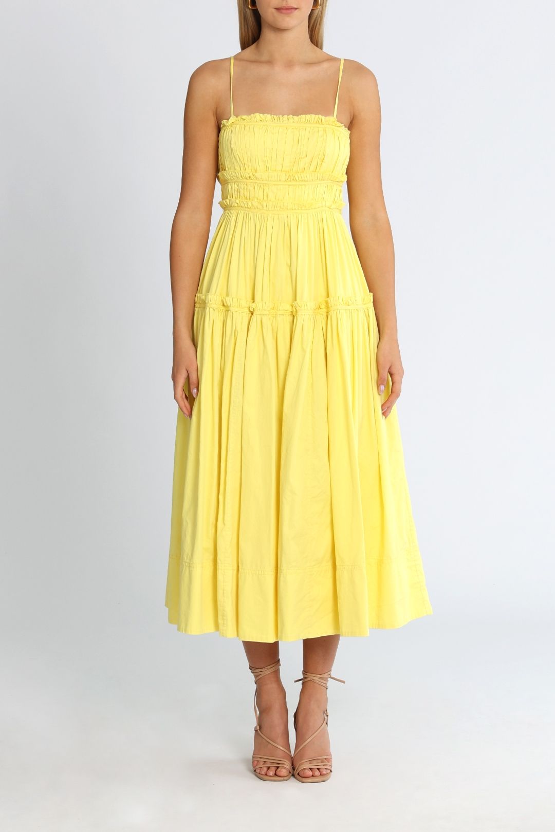 AJE Romance Midi Dress
