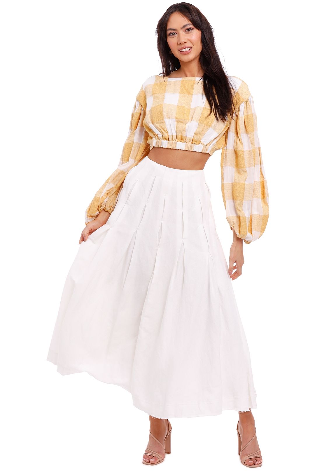 AJE Rue Skirt maxi