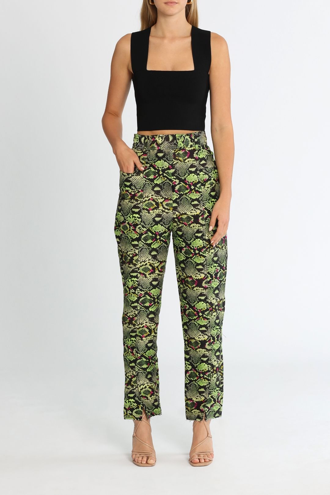 AJE Serpentine Tapered Pant