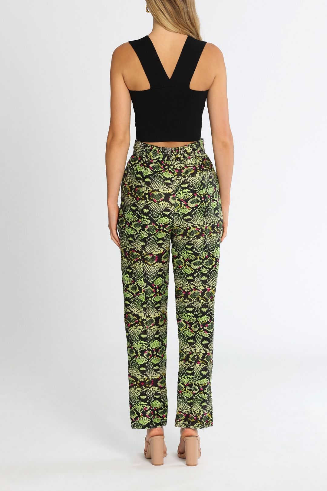 AJE Serpentine Tapered Pant High Waisted