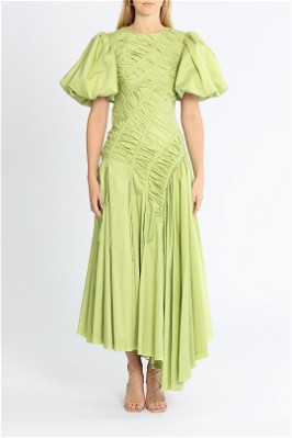 aje siren drawstring midi dress Aje, Siren Drawstring Midi Dress New Wedding Dress Save 58%