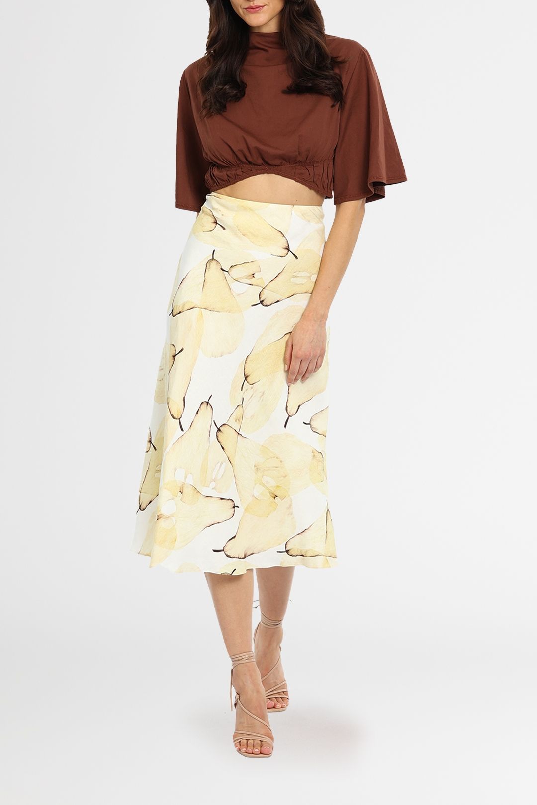 AJE Unlace Midi Skirt