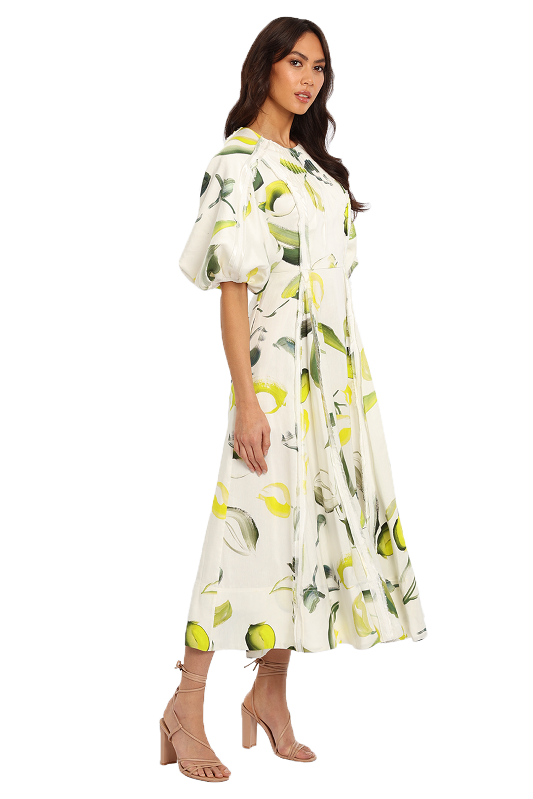 Hire Zest Midi Dress | AJE | GlamCorner