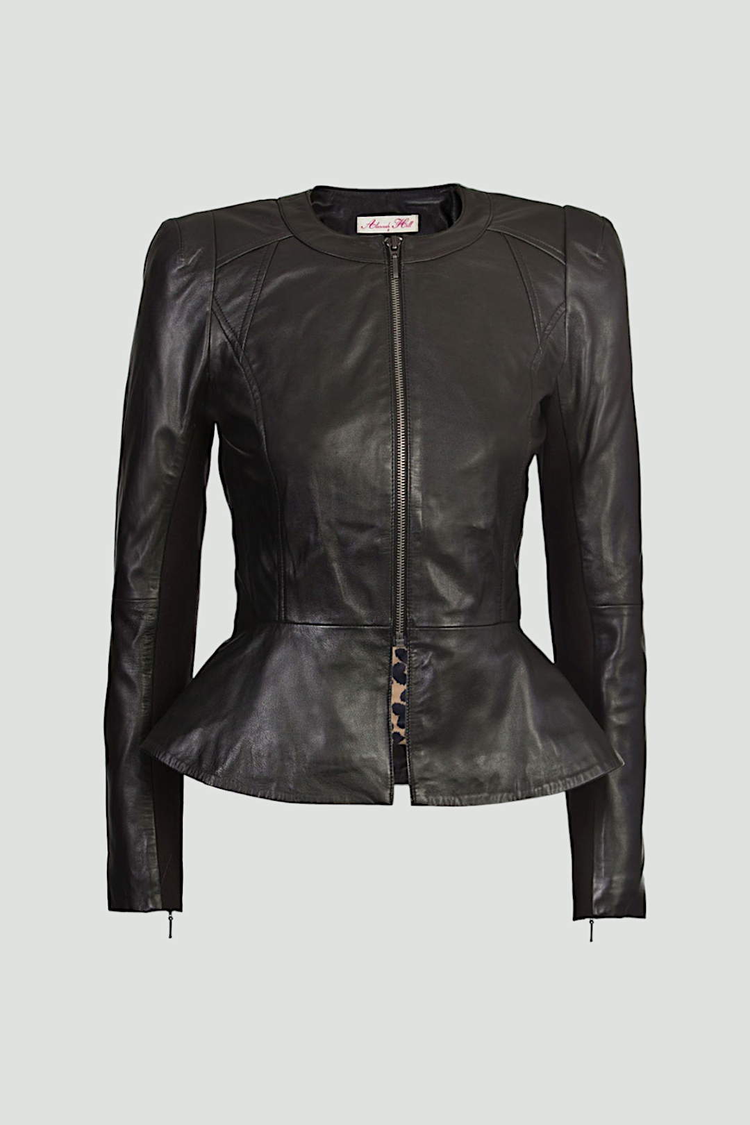 Alannah Hill Black My Femme Fatale Leather Jacket