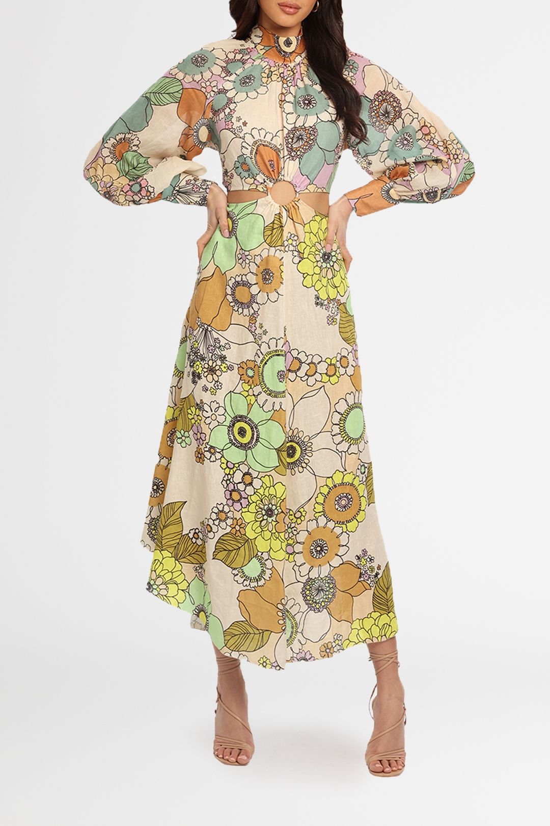 Alemais Farrah Maxi Dress