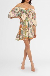 Alemais Farrah Ruffle Mini Dress