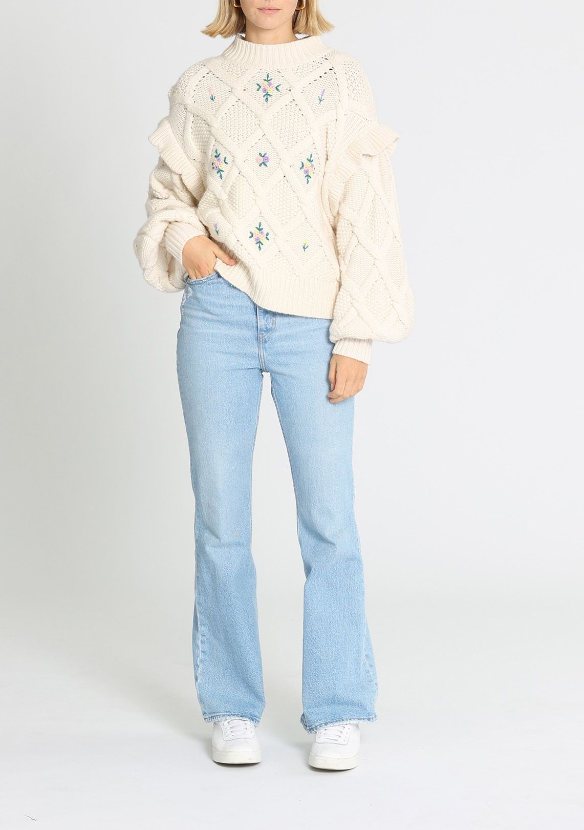 Alemais Lenin Knit Cream