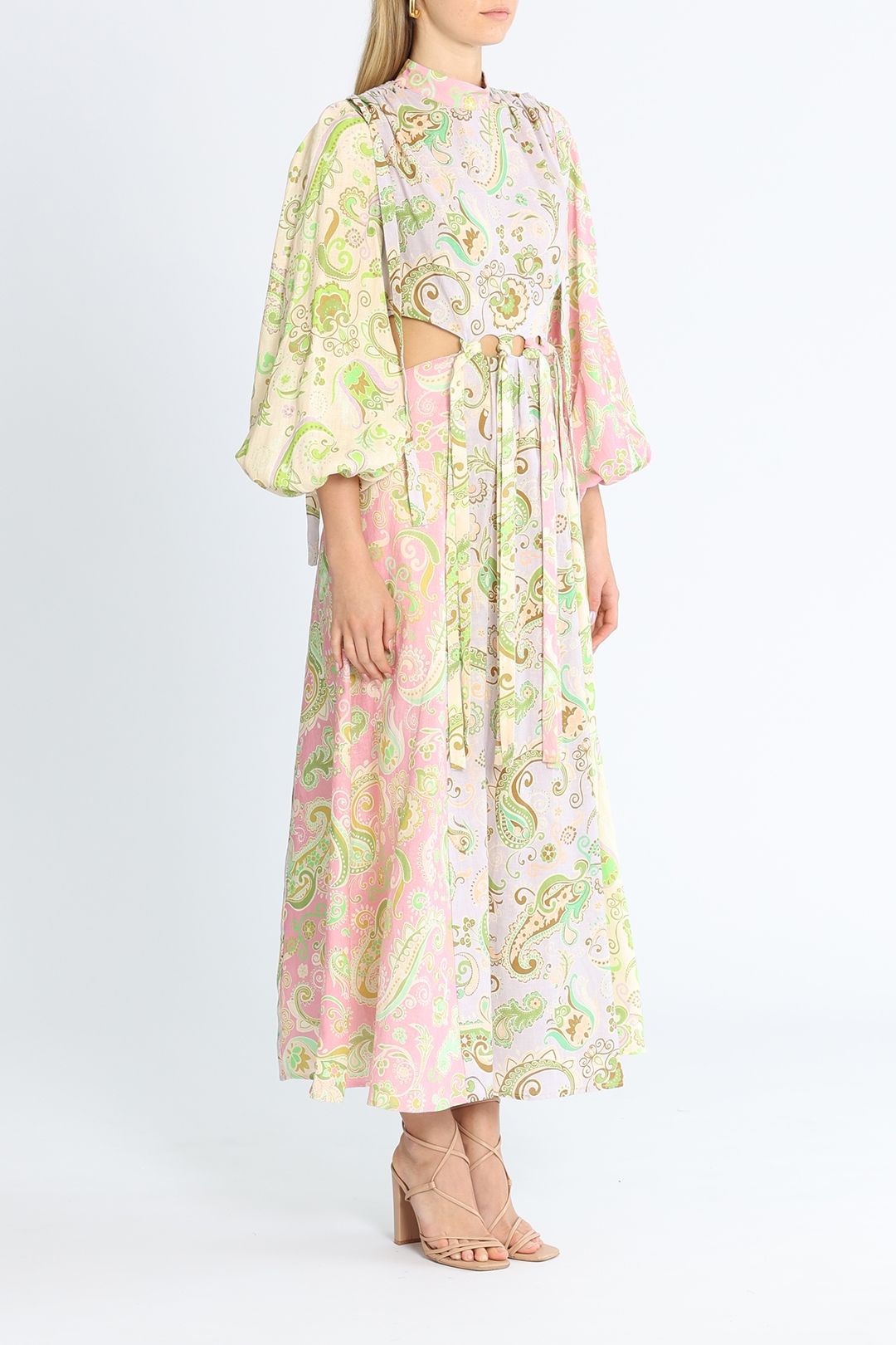 Hire Marta Cutout Midi Dress Alemais GlamCorner