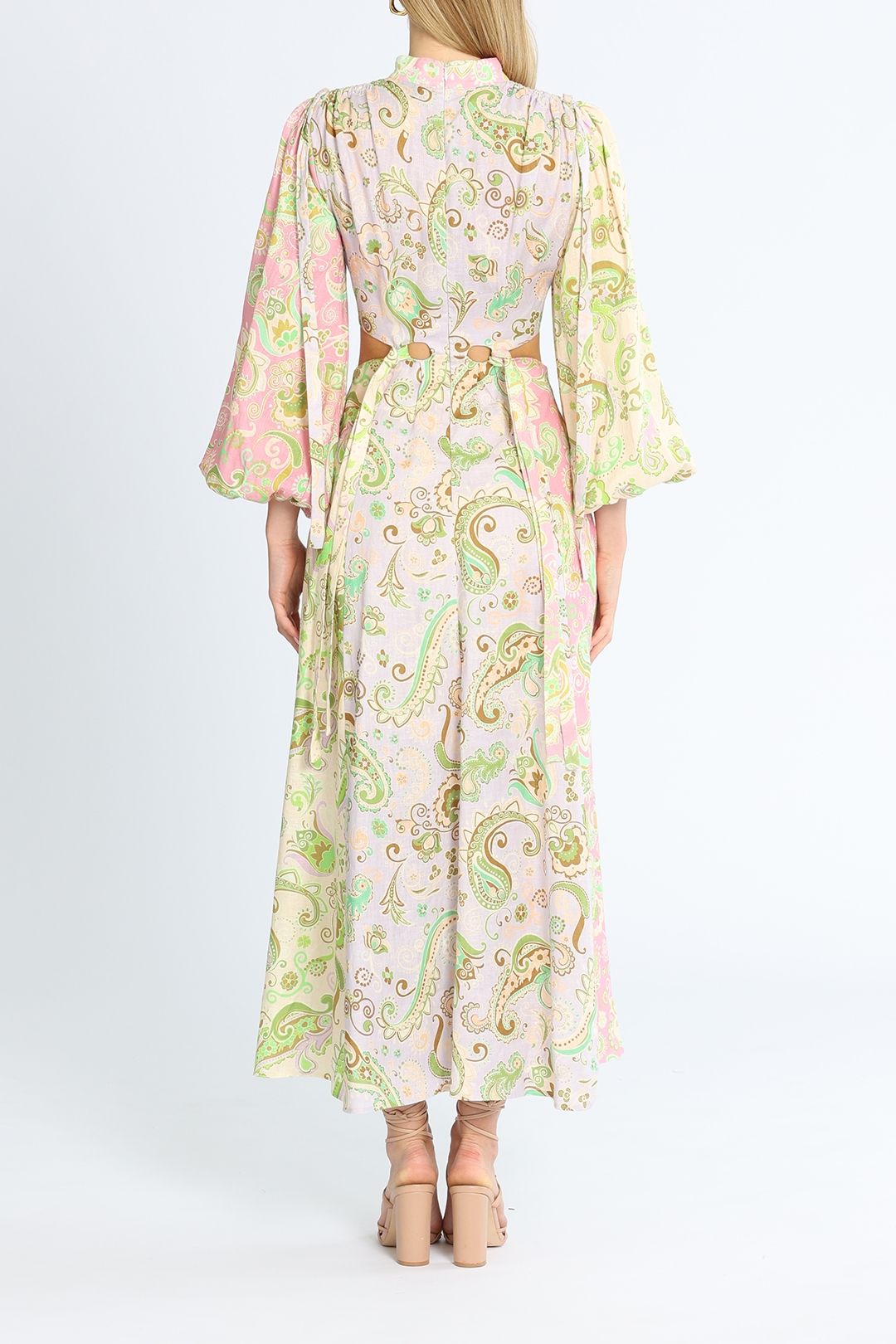 Hire Marta Cutout Midi Dress Alemais GlamCorner