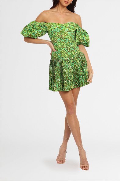 Hire Farrah Ruffle Mini Dress | Alemais | GlamCorner