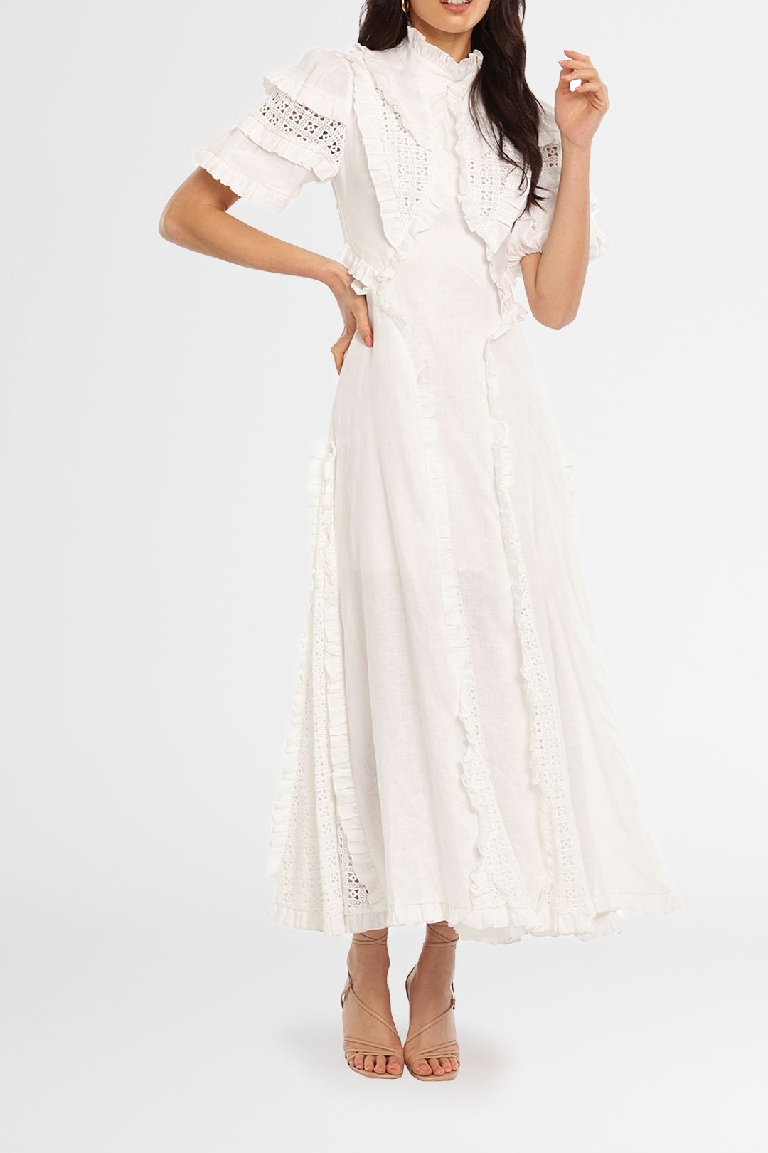 Rent Star Lace Spliced Dress Alemais GlamCorner