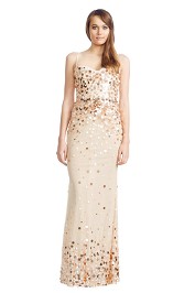 Alex Perry - Flurina Gown - Gold - Front