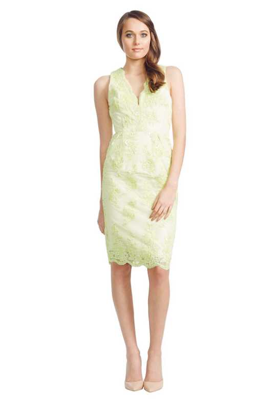 knee length dresses for ladies Strapless Gown in Sequin main image 0