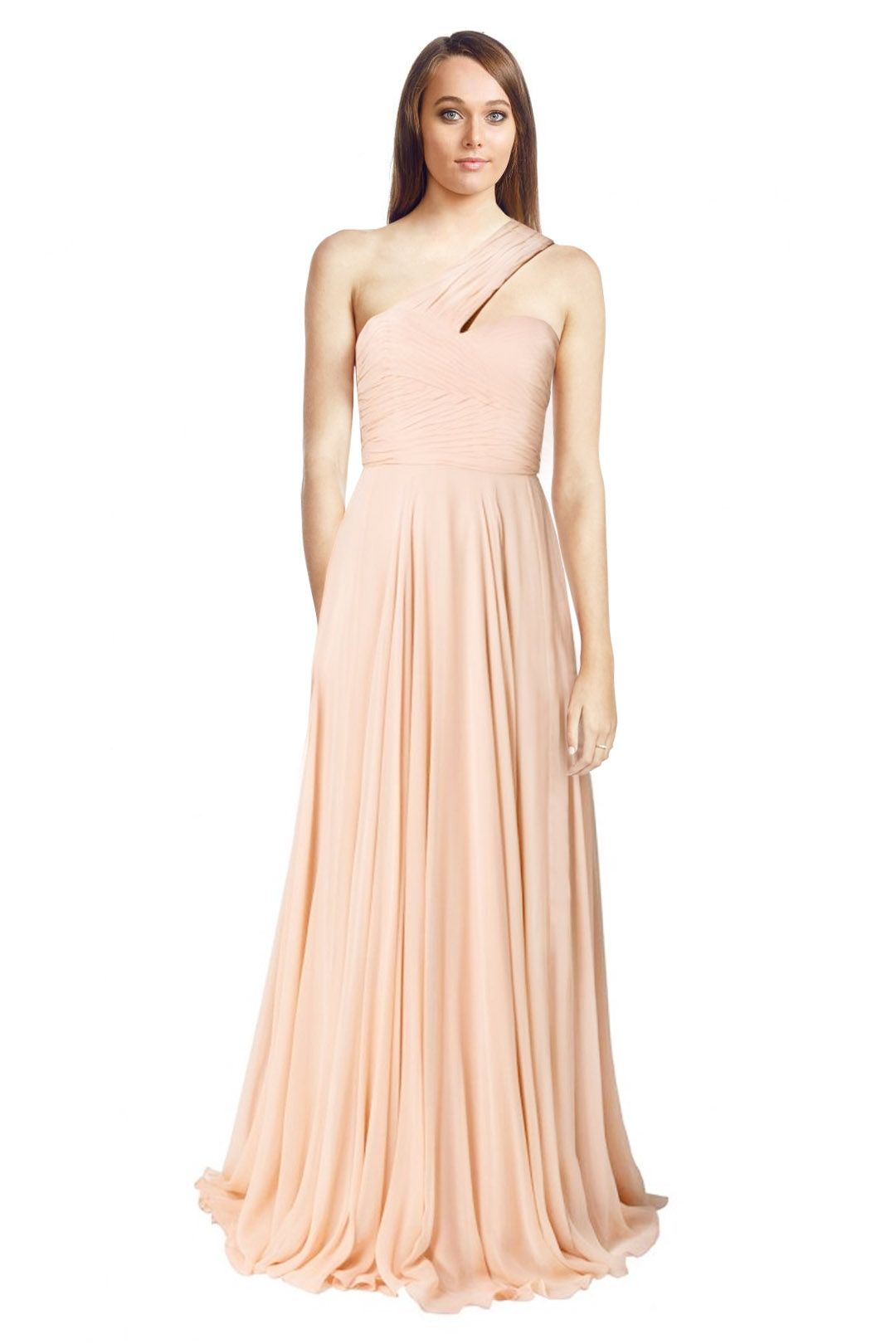 Alex Perry - Vittoria Gown - Blush - Front