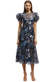 Alice McCall-Florette Dress-Royal-Front