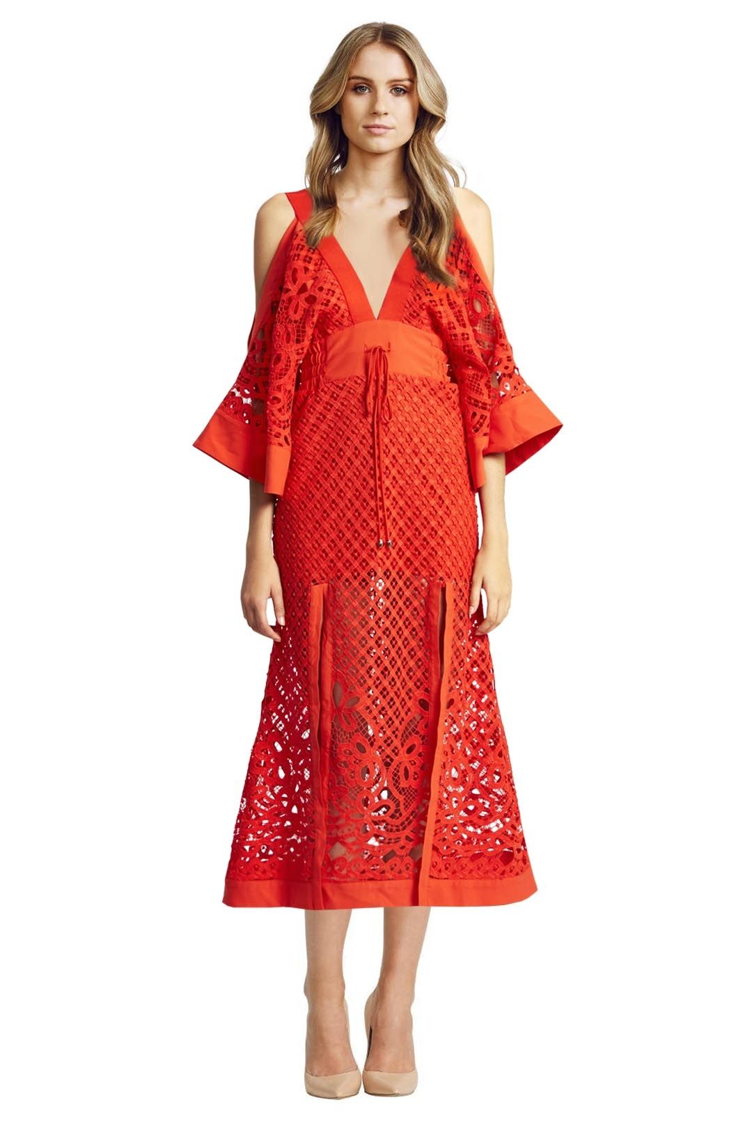 Alice mccall red dress top