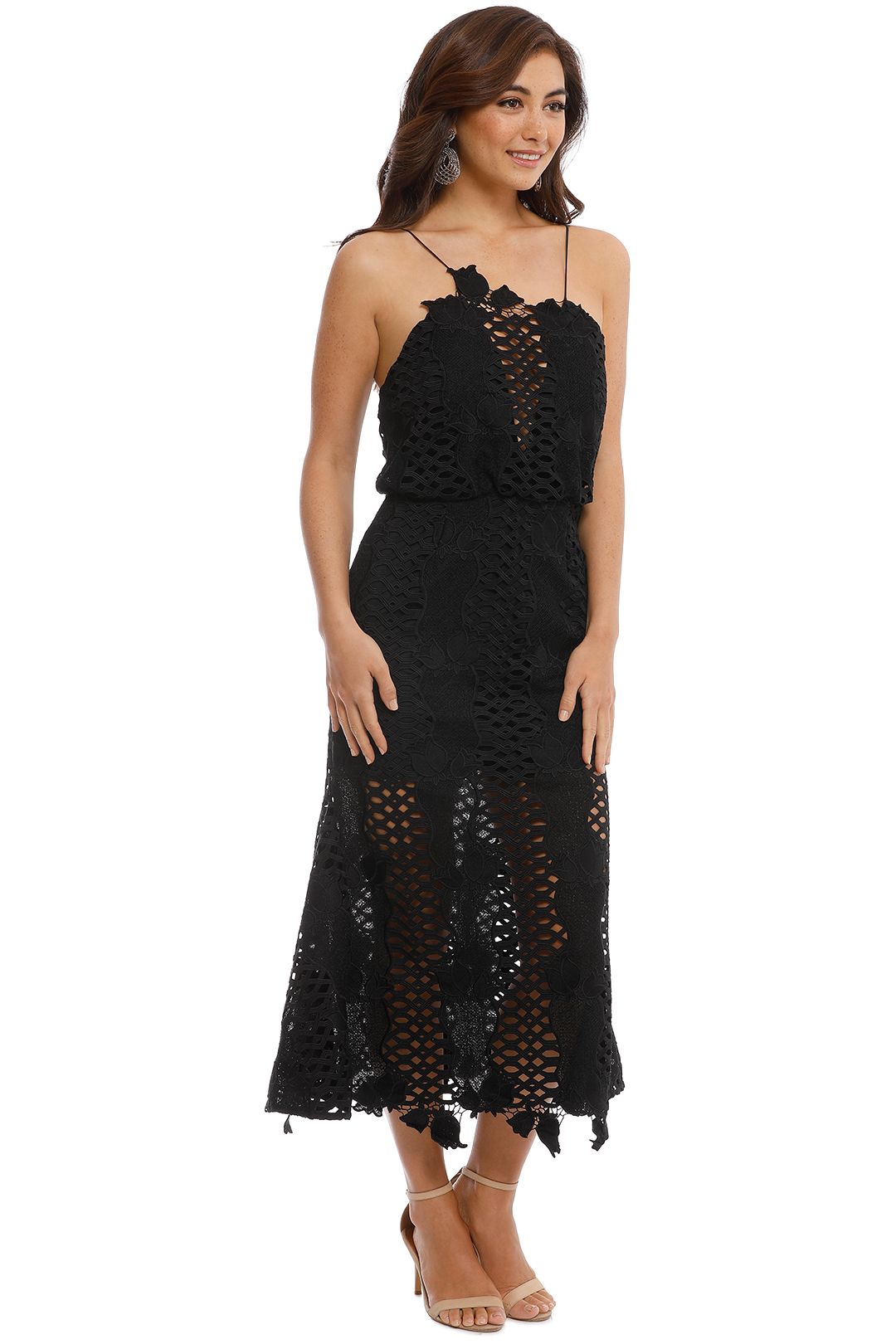 Cocktail Dress Dark Lady Dress Alice Mccall Flower Girl Midi Dress By Alice  McCALL Rent The