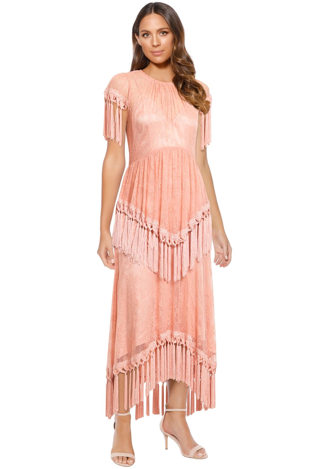 Alice mccall making me hot sale blush gown