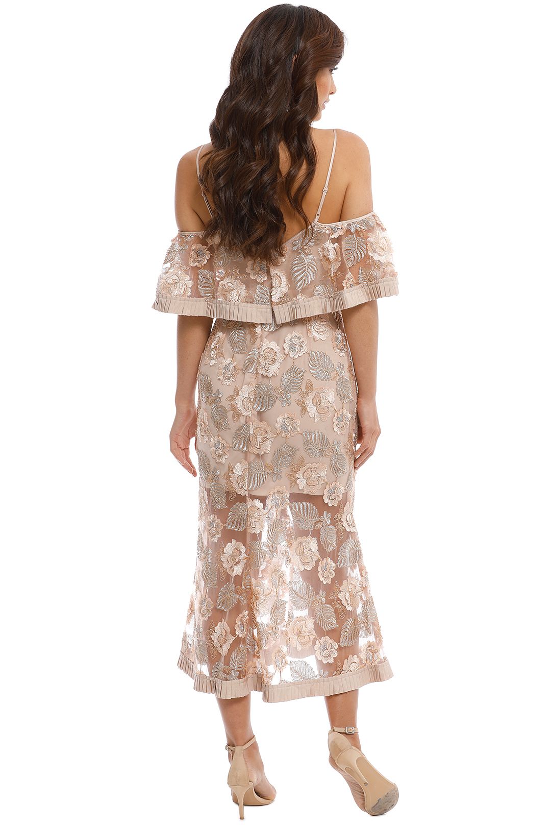 open lace back dress Sexy Black Sparkling Cocktail Party Dress Sequin Back Open Gown main image 1