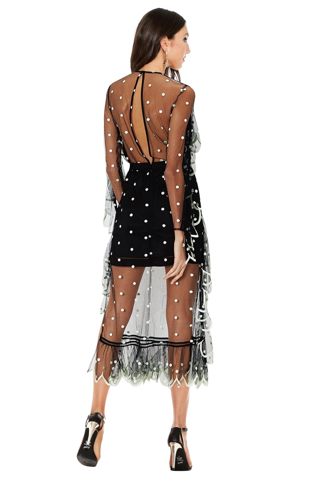 bohemian casual print v neck waist wrap long dress Printed V-Neck Midi with Puff Sleeves and Elastic Waist, Light Green / L Harleigh Blue Puff Sleeve The flared skirt adds heart cut out Color:pink/ivory