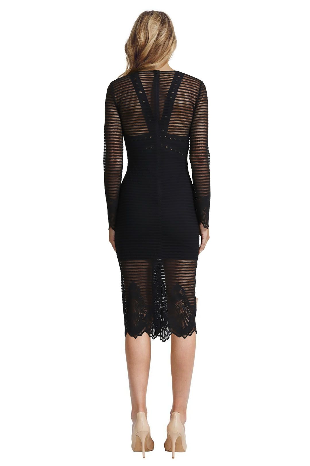 Alice McCall - There's No Other Way Dress - Black - Back