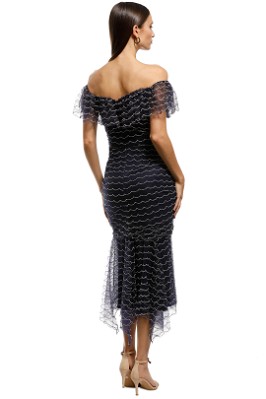 Venus Valentine Midi Dress in Indigo by Alice McCall for Rent