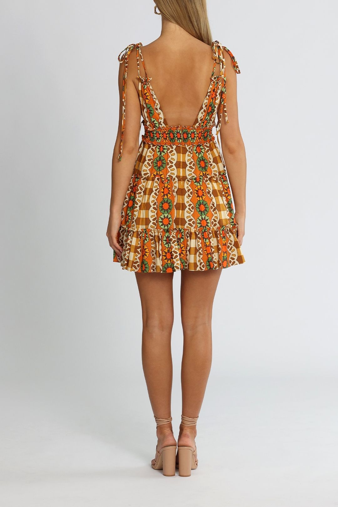 Hire Clara Mini Dress in Multi Alice McCall GlamCorner