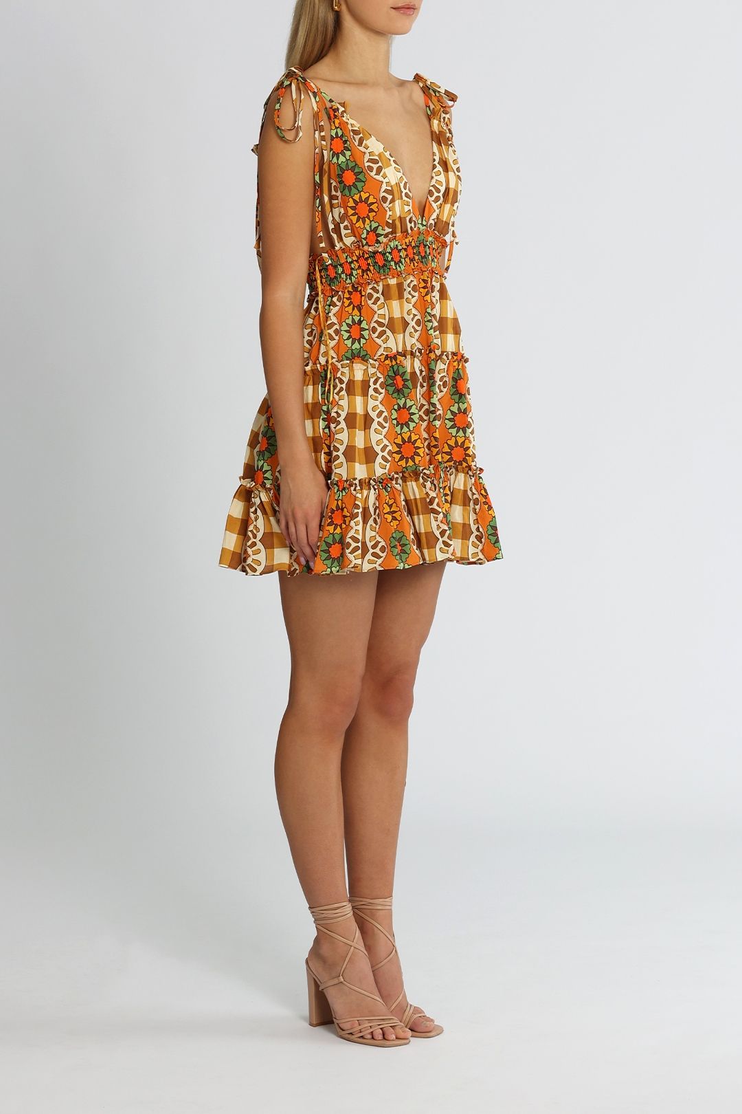 Hire Clara Mini Dress in Multi | Alice McCall | GlamCorner Hire Clara Mini Dress in Multi | Alice McCall | GlamCorner