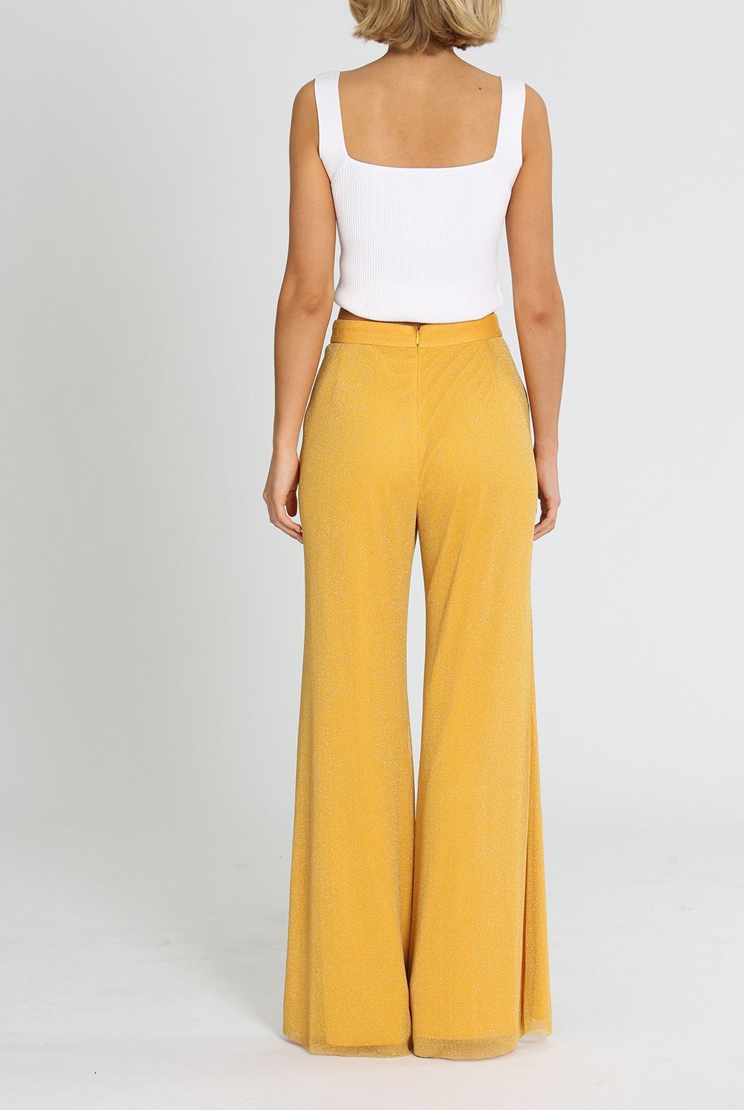 Hire Elodie Pants in Yellow Alice McCall GlamCorner