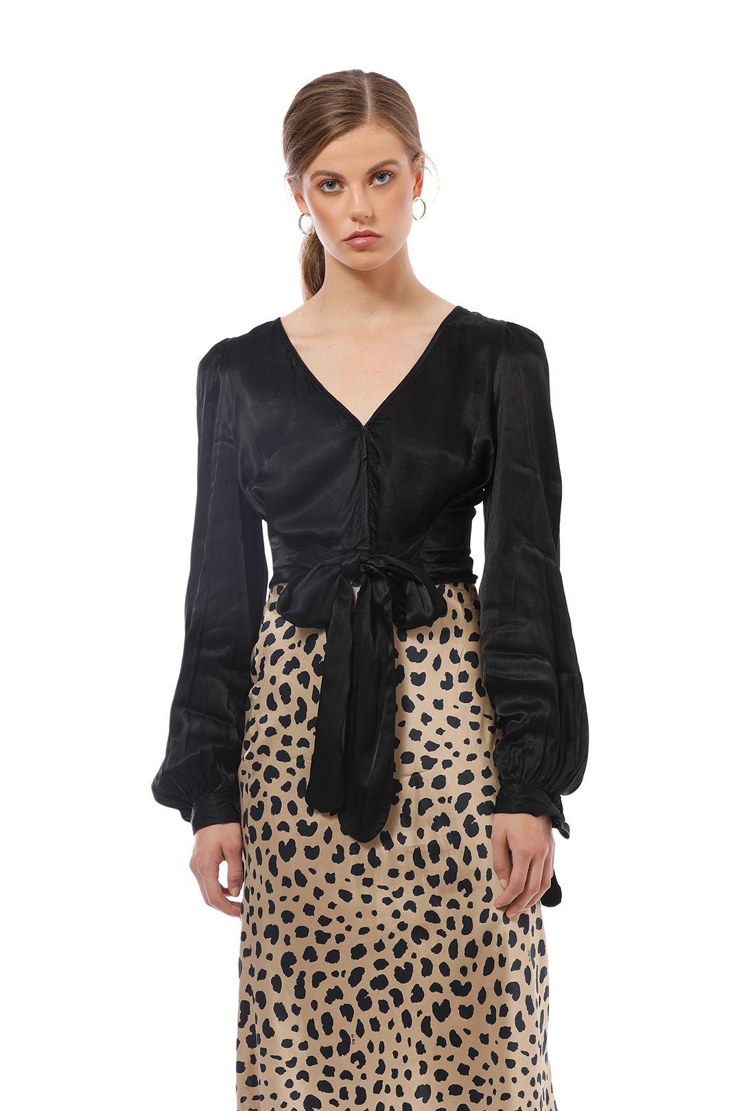 Alice McCall - I Like That Top - Black - Front Crop
