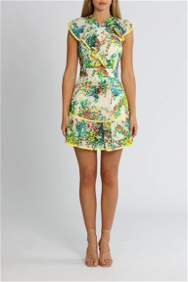 alice mccall lover to lover dress green Slit Hem Pleated Midi Dress in Green – Sugar & Spice