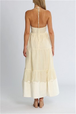 danny midi dress princess polly Danny Midi Dress White