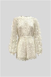 Alice McCall - Send My Love Lace Playsuit