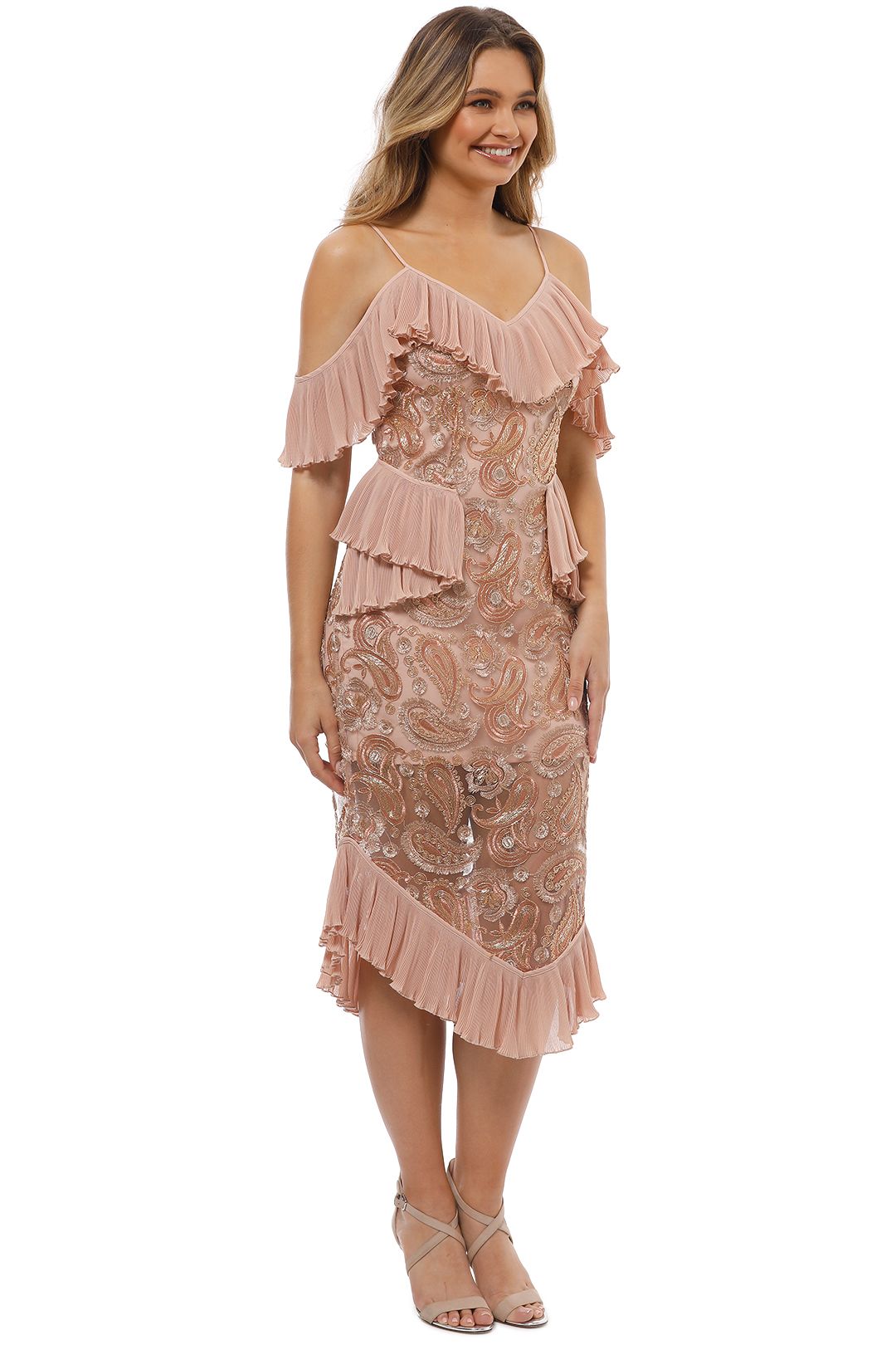 Alice mccall rose gold on sale dress