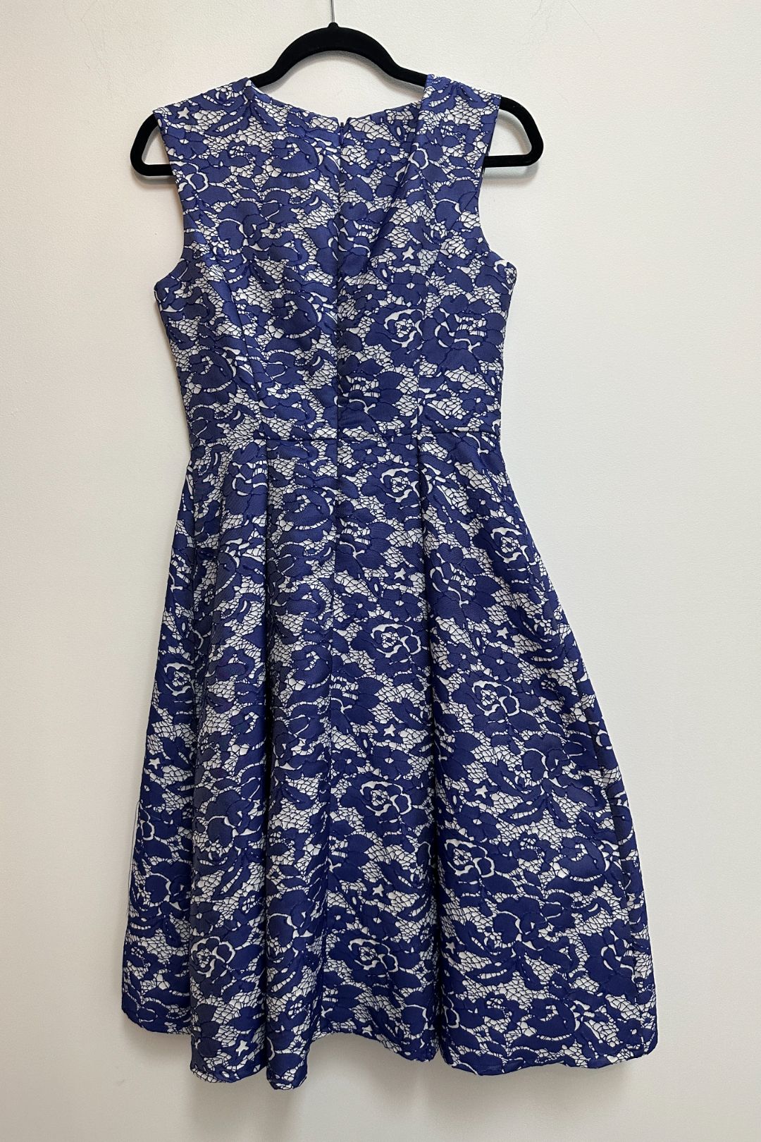 Review Alita Blue Lace Dress 