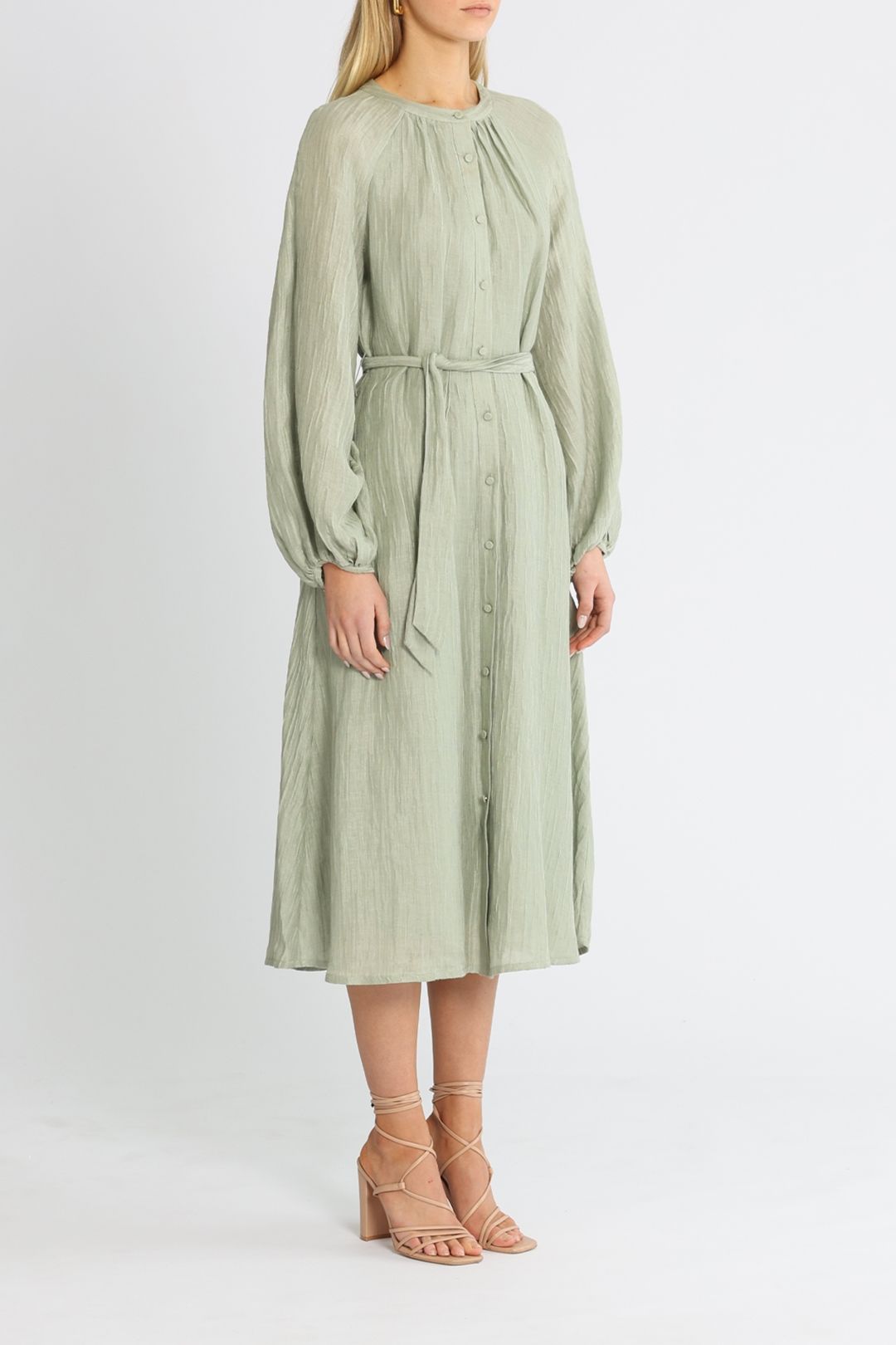 Hire Amara Dress in Khaki | Ginia | GlamCorner Hire Amara Dress in Khaki | Ginia | GlamCorner