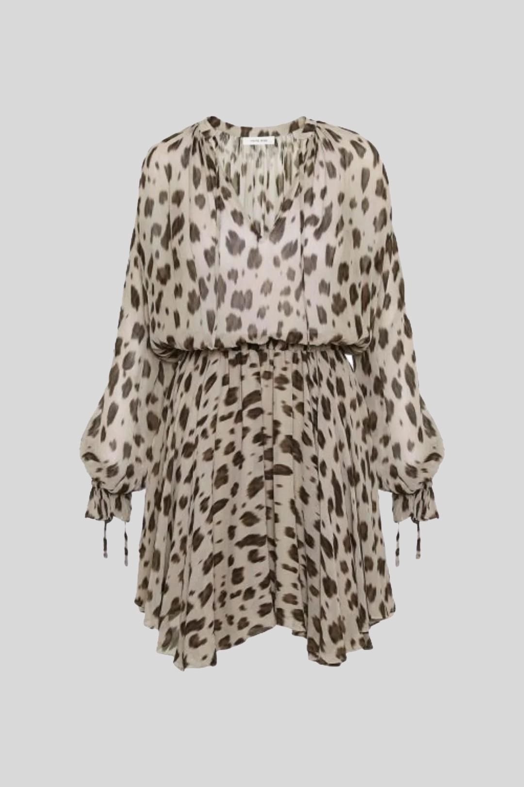 Anine Bing - Elliana Leopard Mini Dress