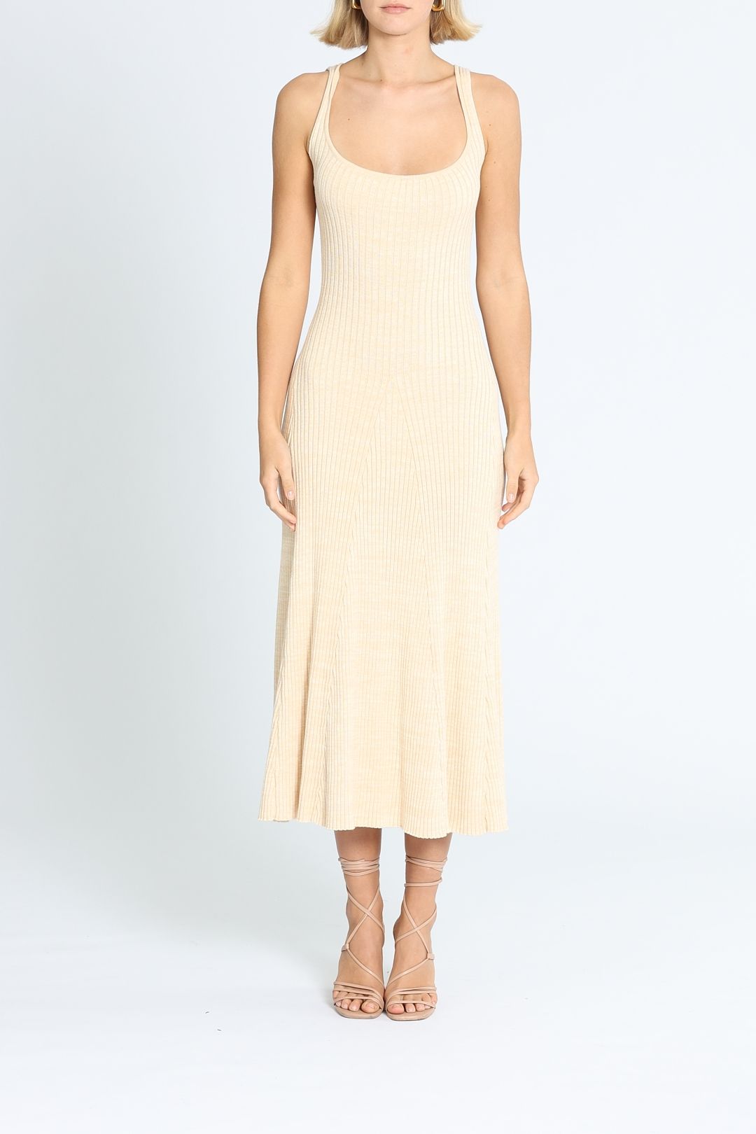 Anna Quan Dido Dress Cream Midi