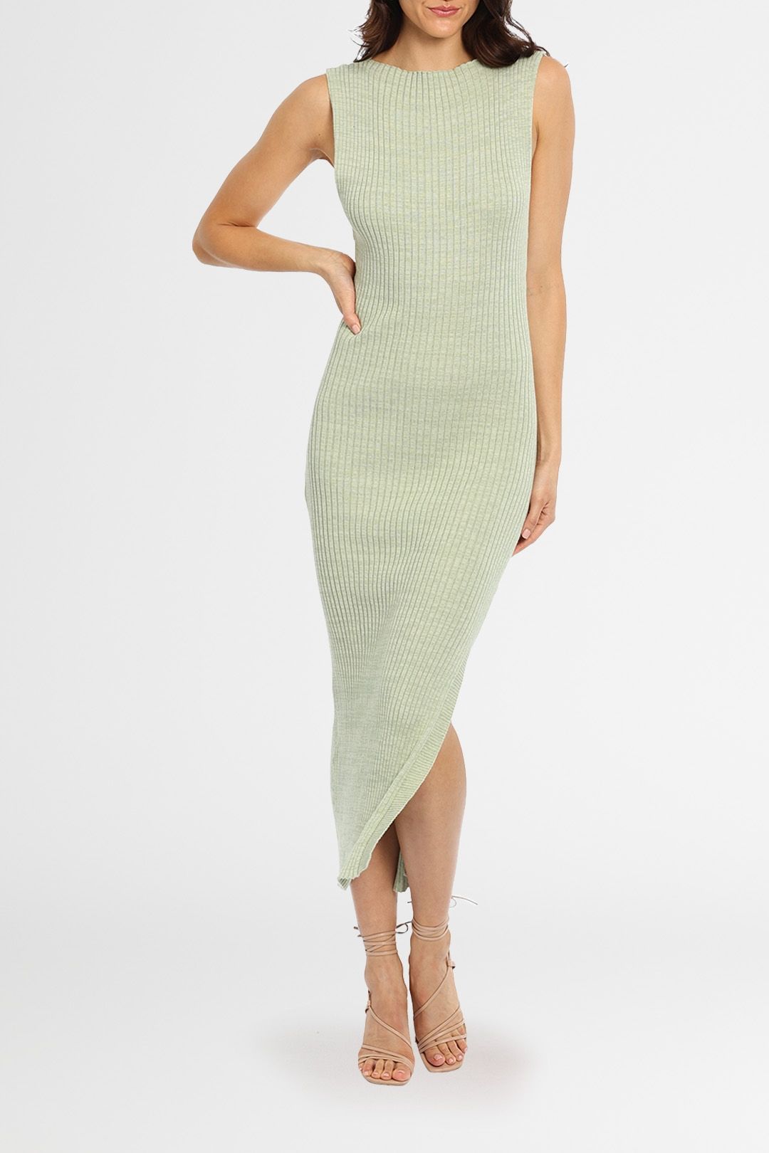 Drew Dress Sage Anna Quan