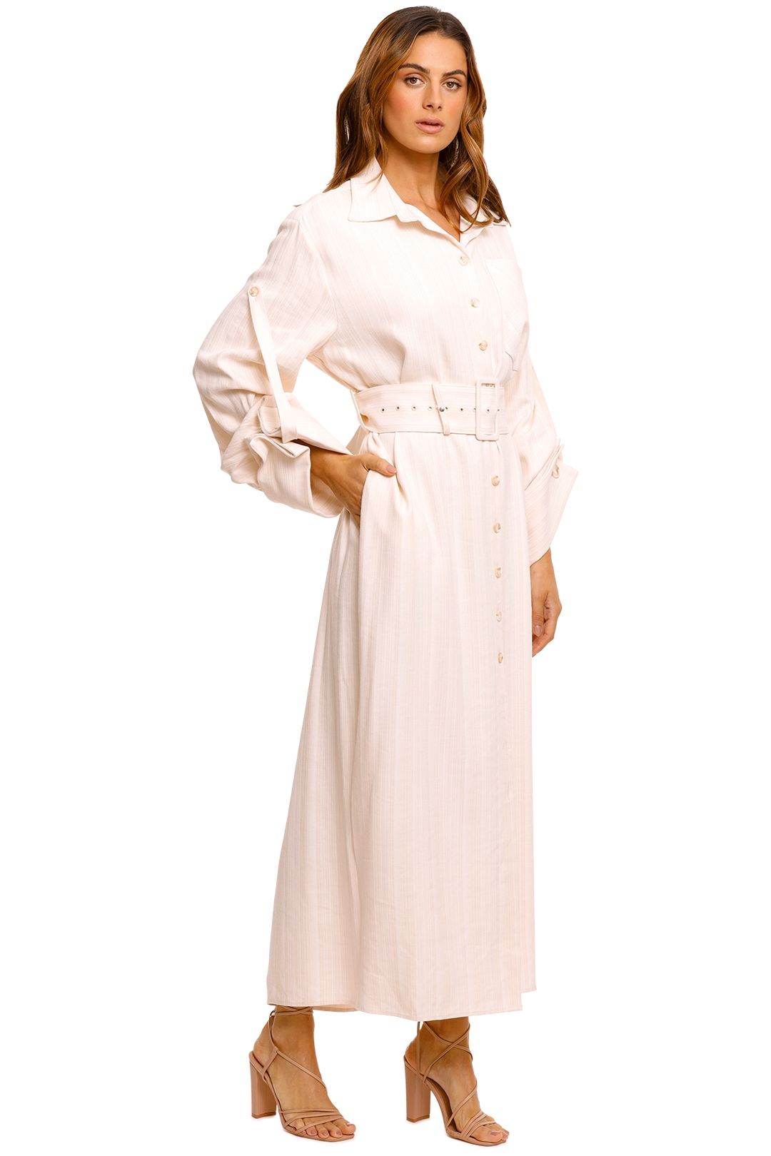 knee length dresses for ladies MARGOT DRESS (WATER LILLIES) – ANNA QUAN US