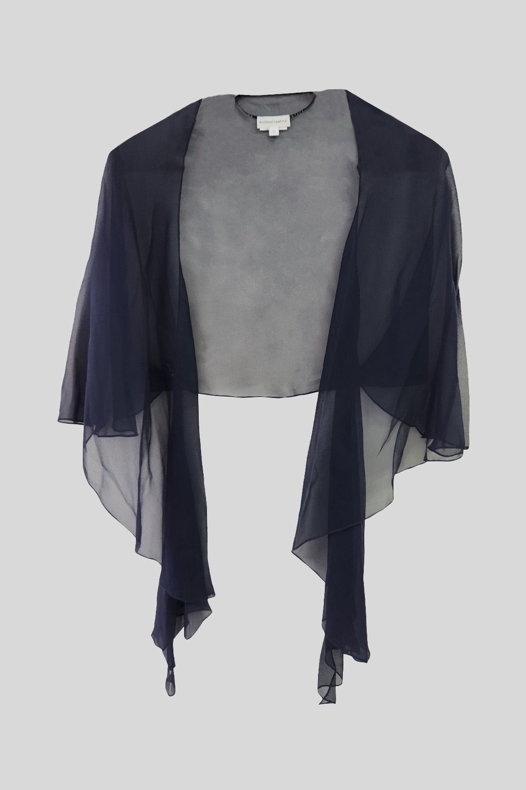 Dark navy shrug cheap